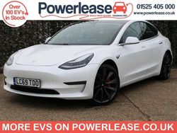 White Used 2019 Tesla Model 3 Performance Sedan | £14,489 (Fair price)