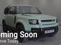 Green Used 2023 Land Rover Defender 75th Limited Edition SUV | £62,000 (Good price)