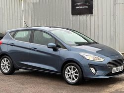 Blue Used 2018 Ford Fiesta Zetec Hatchback | £8,490 (Fair price)