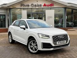 White Used 2019 Audi Q2 S-Line SUV | £16,850 (Fair price)