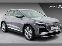 Grey Used 2024 Audi Q4 e-tron S-Line SUV | £35,000 (Good price)