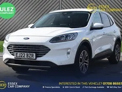 White Used 2022 Ford Kuga Titanium SUV | £18,990 (Good price)