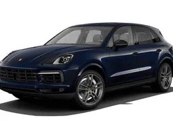 Moonlight blue metallic Used 2020 Porsche Cayenne SUV | £49,900