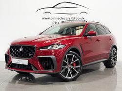 Red Used 2021 Jaguar F-Pace SVR SUV | £48,790