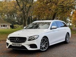 White Used 2019 Mercedes E220 AMG line Estate | £18,995 (Fair price)