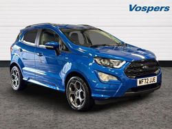Blue Used 2022 Ford Ecosport ST-Line SUV | £12,895 (Fair price)