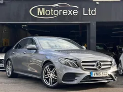 Grey Used 2016 Mercedes E220 AMG line Sedan | £12,950 (Fair price)