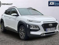White Used 2020 Hyundai Kona Premium SUV | £15,295 (Good price)