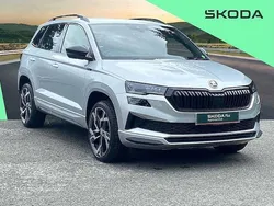Silver Used 2024 Skoda Karoq SportLine SUV | £29,969 (Fair price)