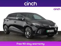 Black Used 2023 MG MG4 EV Trophy Hatchback | £17,249