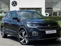 Black Used 2021 VW T-Cross R-line SUV | £19,495 (Fair price)