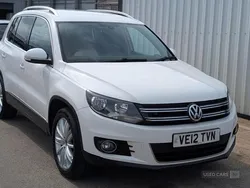 White Used 2012 VW Tiguan Sportline SUV | £5,995 (Fair price)
