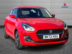 Red Used 2022 Suzuki Swift SZ5 Hatchback | £14,126 (A bit pricey)
