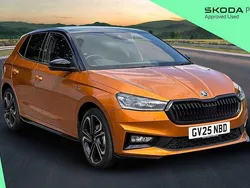 Phoenix orange metallic black magic pearl effect Used 2025 Skoda Fabia Monte Carlo Hatchback | £22,454 (Expensive)