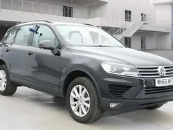 Black Used 2016 VW Touareg S SUV | £12,875 (Fair price)