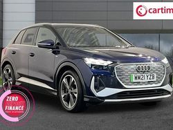 Blue Used 2021 Audi Q4 e-tron Advanced SUV | £20,990