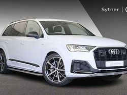 White Used 2021 Audi Q7 Black Edition SUV | £42,000 (A bit pricey)