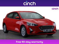 Red Used 2020 Ford Focus Titanium Hatchback | £11,799 (Fair price)