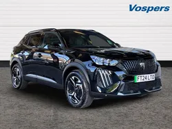 Black Used 2024 Peugeot e-2008 GTi SUV | £20,000 (Expensive)