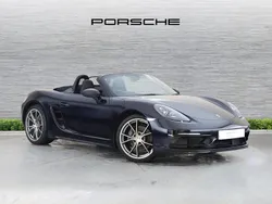 Jet black metallic Used 2024 Porsche 718 Boxster Edition Cabriolet | £58,400 (Expensive)