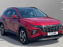 Red Used 2021 Hyundai Tucson Ultimate SUV | £23,313 (Fair price)