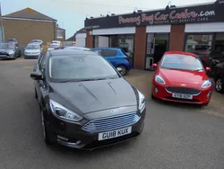 Grey Used 2018 Ford Focus Titanium X Hatchback | £10,995 (Fair price)