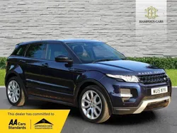 Blue Used 2015 Land Rover Range Rover evoque Dynamic SUV | £12,295 (Fair price)