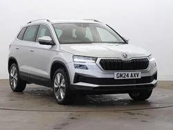 Brilliant silver metallic New 2024 Skoda Karoq SE L SUV | £22,495 (Good price)