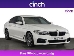 White Used 2020 BMW 520 M Sport Sedan | £20,799 (Good price)