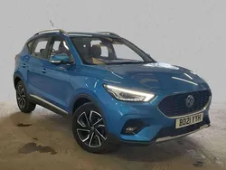 Blue Used 2021 MG ZS Exclusive Sedan | £12,330 (Fair price)