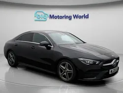 Black Used 2020 Mercedes CLA200 AMG line Coupe | £20,600 (Good price)