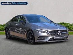 Grey Used 2023 Mercedes CLA180 AMG Line Premium Plus Sedan | £27,352 (Expensive)