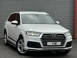 White Used 2015 Audi Q7 S-Line SUV | £17,995 (Fair price)