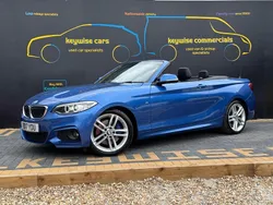 Blue Used 2017 BMW 220 M Sport Cabriolet | £13,490 (Fair price)