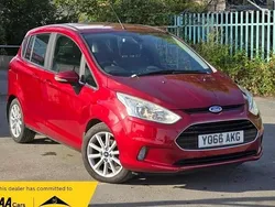 Red Used 2017 Ford B-MAX Titanium MPV | £4,090 (Fair price)