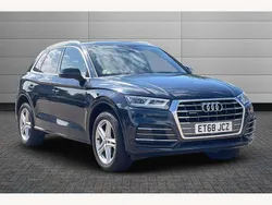 Blue Used 2019 Audi Q5 S-Line SUV | £19,595 (Fair price)