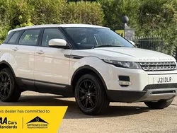 White Used 2012 Land Rover Range Rover evoque Pure SUV | £6,990 (Fair price)