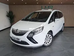 White Used 2016 Vauxhall Zafira Tourer Design Edition MPV | £7,480 (Fair price)