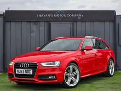 Red Used 2012 Audi A4 S-Line Estate | £6,490 (Fair price)