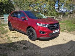 Red Used 2017 Ford Edge Sport SUV | £15,335 (Fair price)
