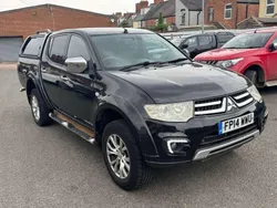 Black Used 2014 Mitsubishi L200 Pickup | £4,900