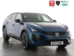 Blue Used 2023 Peugeot 408 GT Sedan | £23,499 (Fair price)