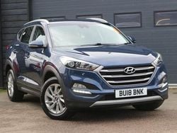 Blue Used 2018 Hyundai Tucson SE SUV | £8,995 (Good price)