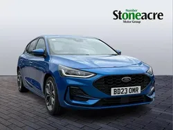Blue Used 2023 Ford Focus ST-Line X Hatchback | £15,990 (Fair price)