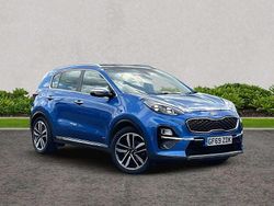 Blue Used 2019 Kia Sportage 4 SUV | £15,295 (Fair price)