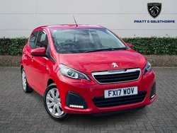 Red Used 2017 Peugeot 108 Active Hatchback | £6,795 (Fair price)