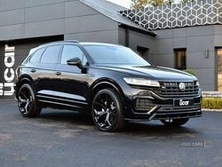Black Used 2019 VW Touareg R-line SUV | £28,450 (Fair price)