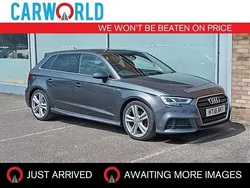 Grey Used 2018 Audi A3 Sportback S-Line Hatchback | £12,495 (Good price)