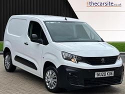 White Used 2020 Peugeot Partner S MPV | £7,995 (Fair price)