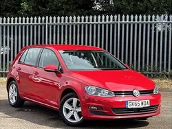 Red Used 2015 VW Golf VII Match Hatchback | £9,045 (Fair price)